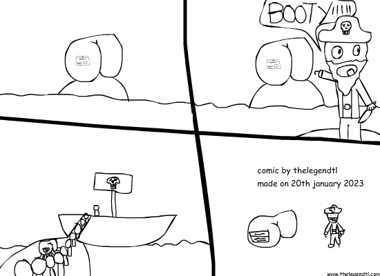 Treasure/Pirate Comic (Second one)